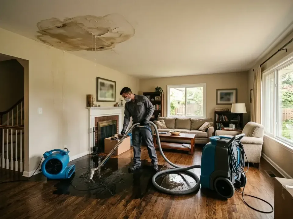 attic-pipe-burst-ceiling-drip-008 — frequently asked questions, Water Damage Restoration & Carpet Care in Lindenhurst, NY